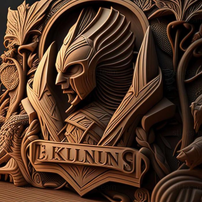 3D model Kings Bounty Legions game (STL)